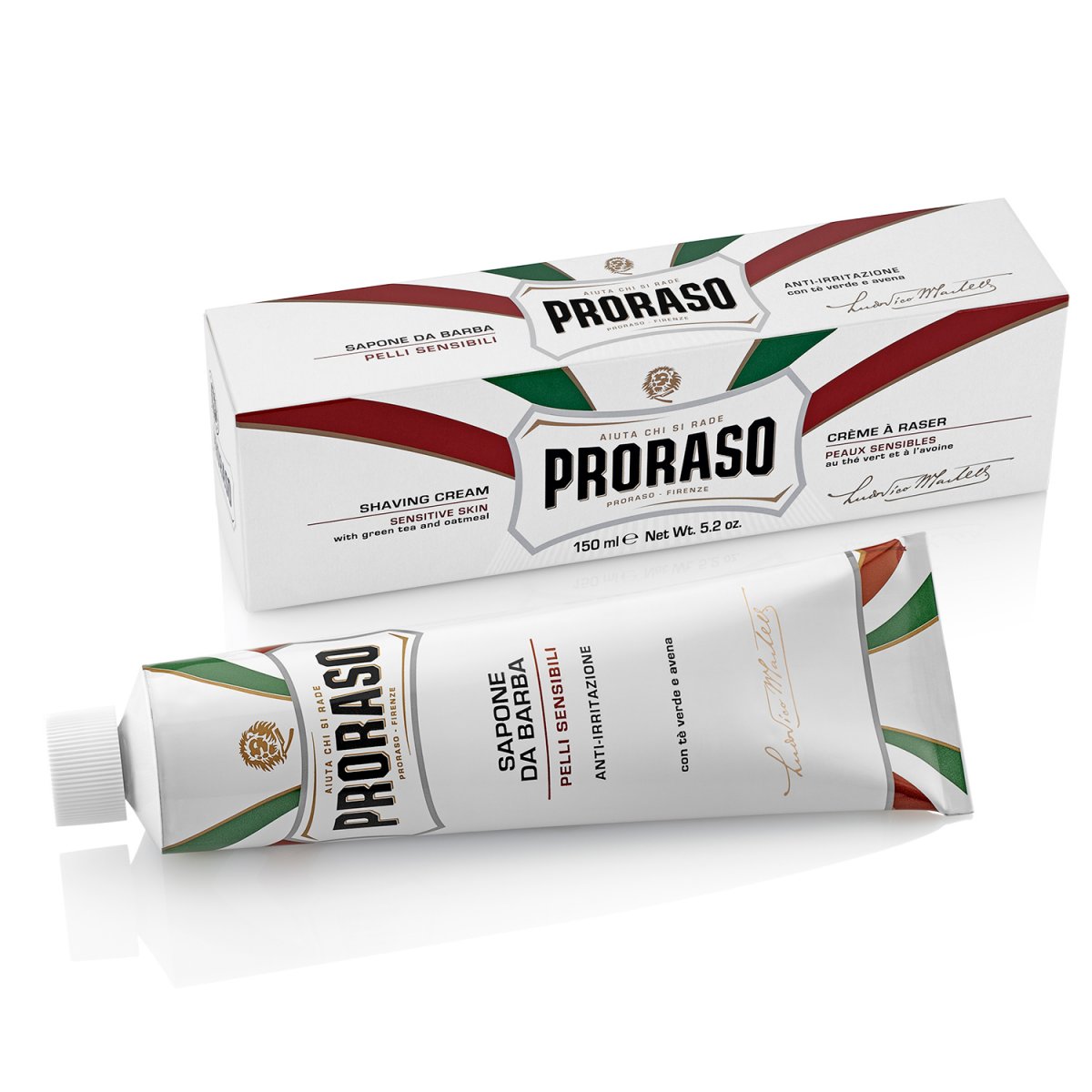 Proraso Rakkräm Sensitive Green Tea 150ml