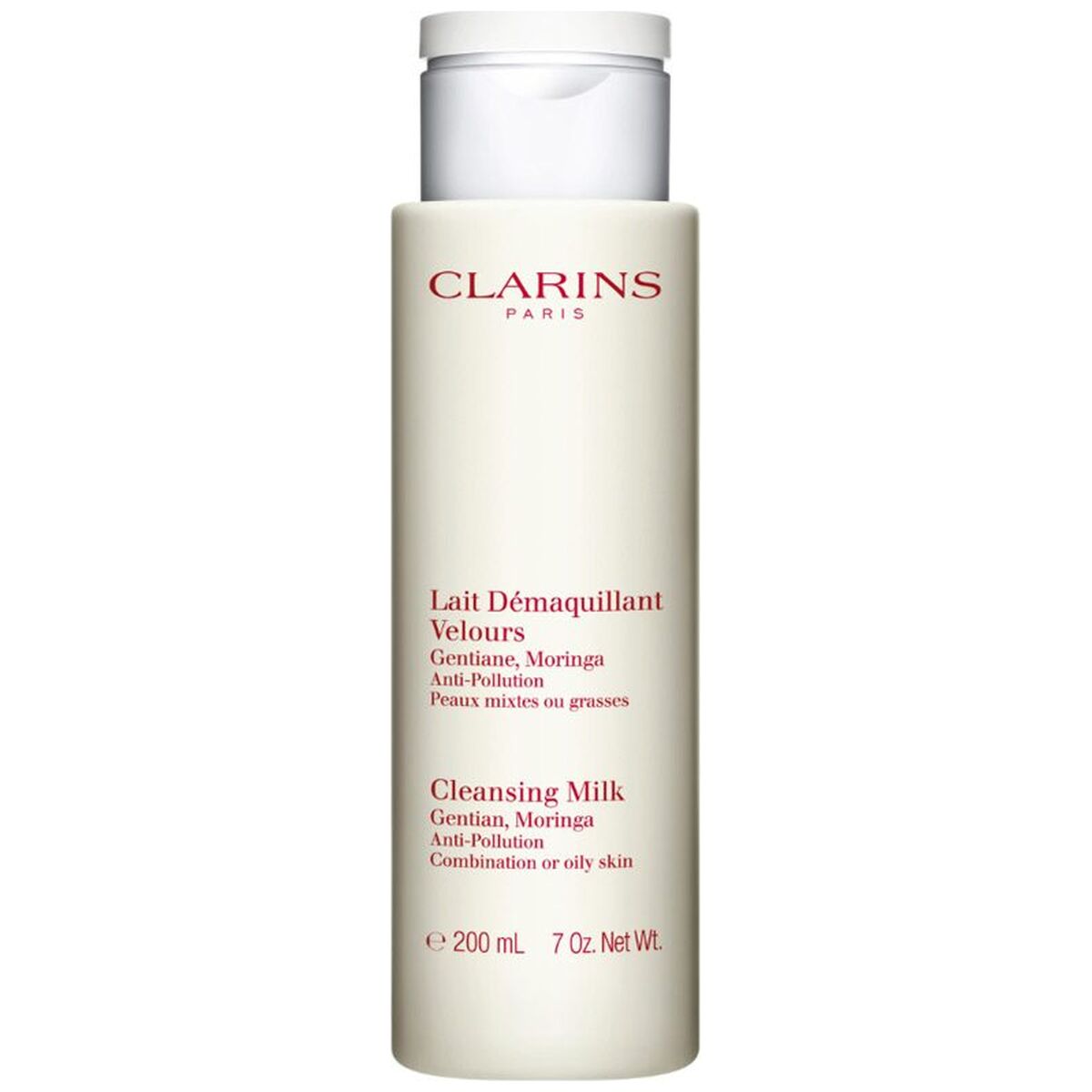 Clarins Cleansing Milk Gentian Combination/Oily Skin 200ml