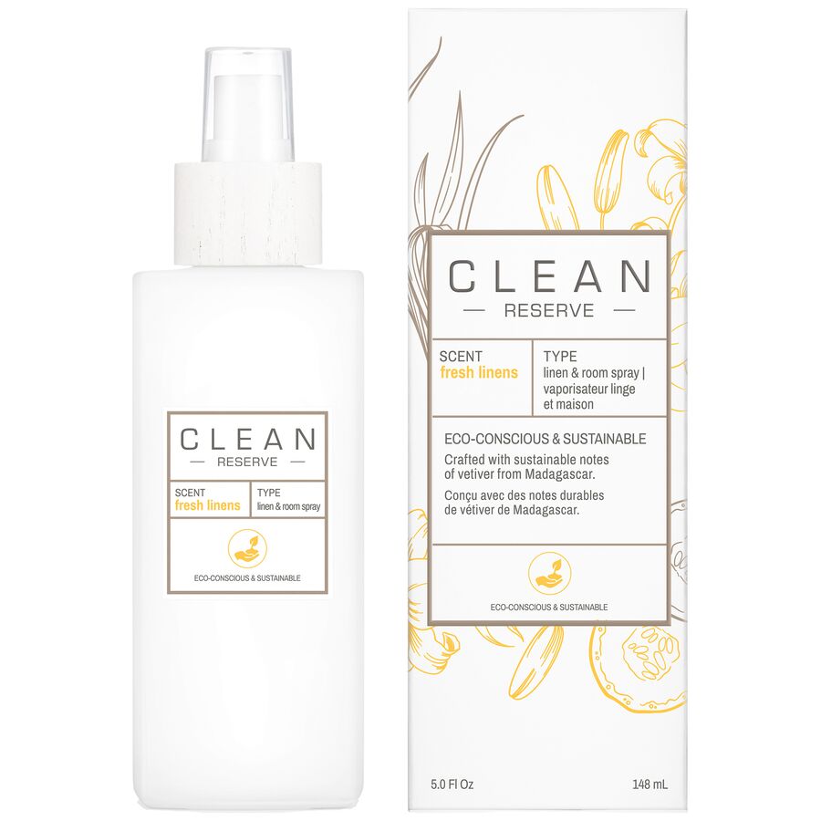 Clean Space Linen & Room Spray Fresh Linens