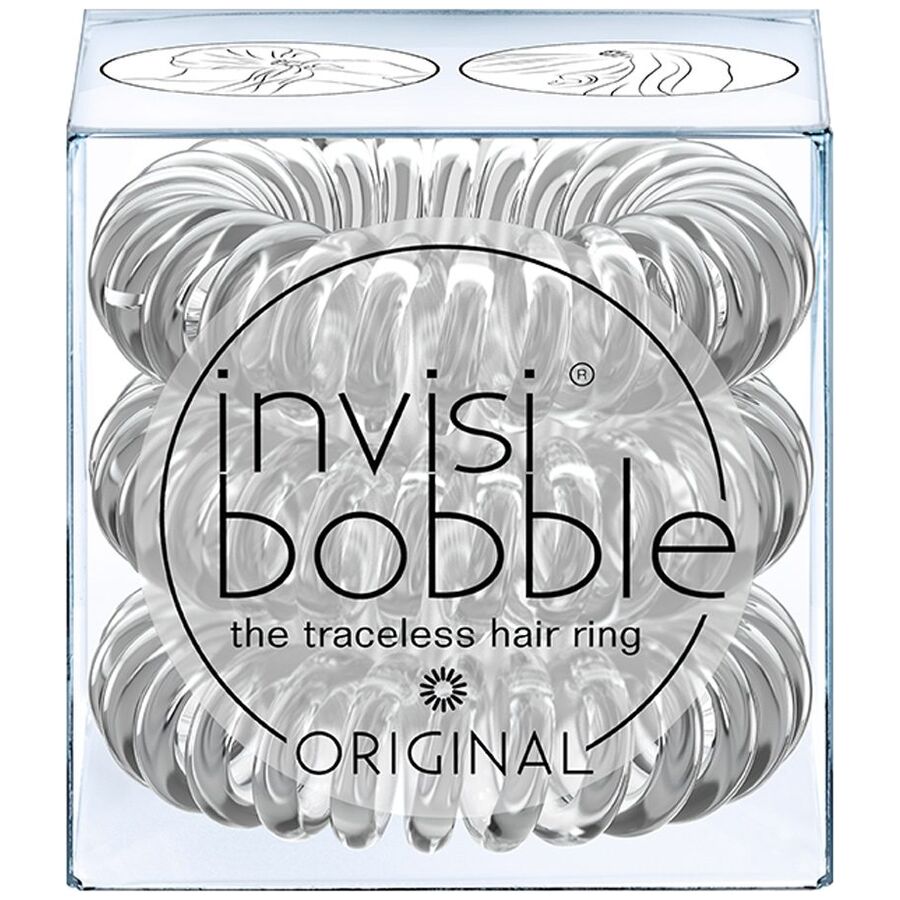 Invisi Bobble Crystal Clear Traceless Hair Rings