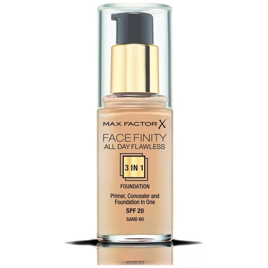 Max Factor Facefinity All Day Flawless 3 In 1 Foundation 60 Sand 30ml