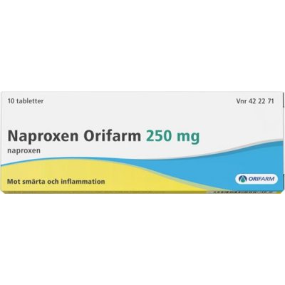 Naproxen Orifarm 250mg 10 st