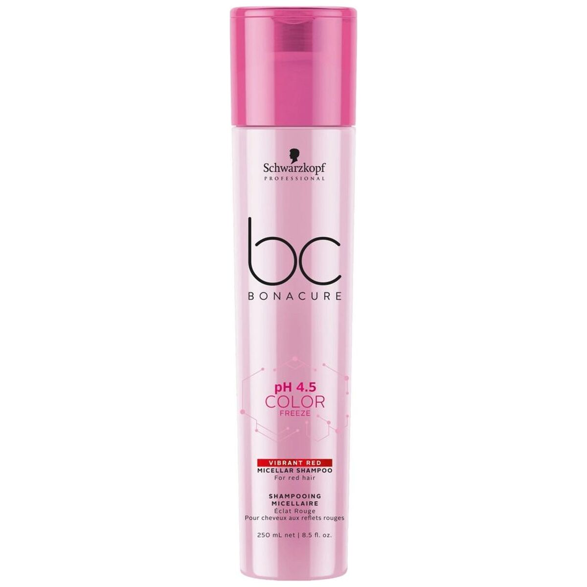 Schwarzkopf Bonacure pH4.5 Color Freeze Vibrant Red Shampoo 250ml