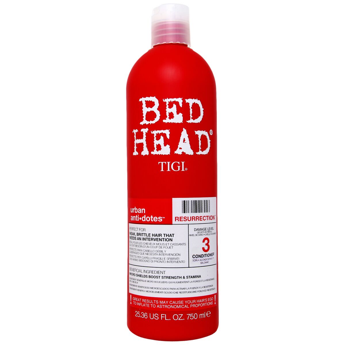 TIGI Bed Head Urban Anti-Dotes Resurrection 3 Conditioner 750ml