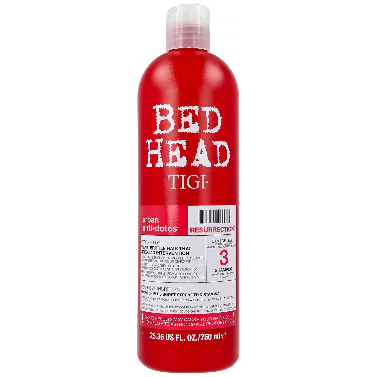 TIGI Bed Head Urban Anti-Dotes Resurrection 3 Shampoo 750ml